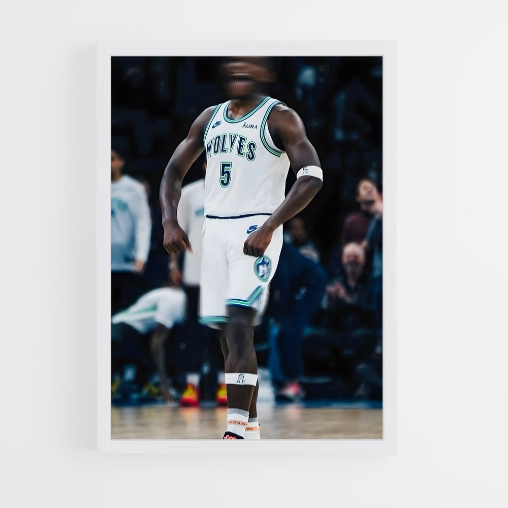 Poster Anthony edwards vraie – affiche Basketball (vue 3)